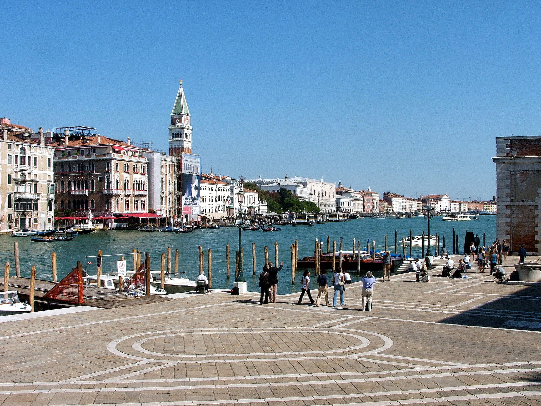 Venecija: Kanal Grande kod Salute, 21. sept. 2007.