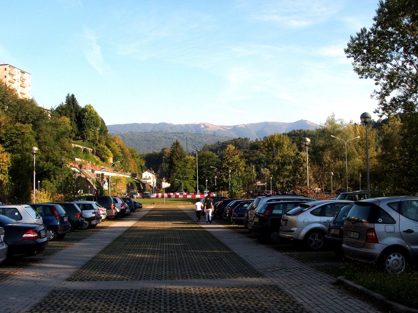 Beluno: parking, 22. sept. 2007.