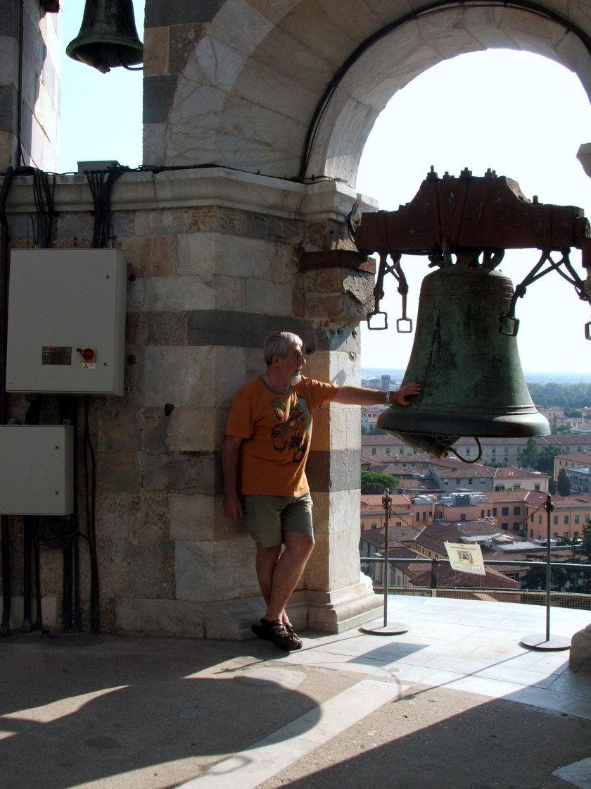 Piza: zvonik Krive kule, 11 Sept 2007