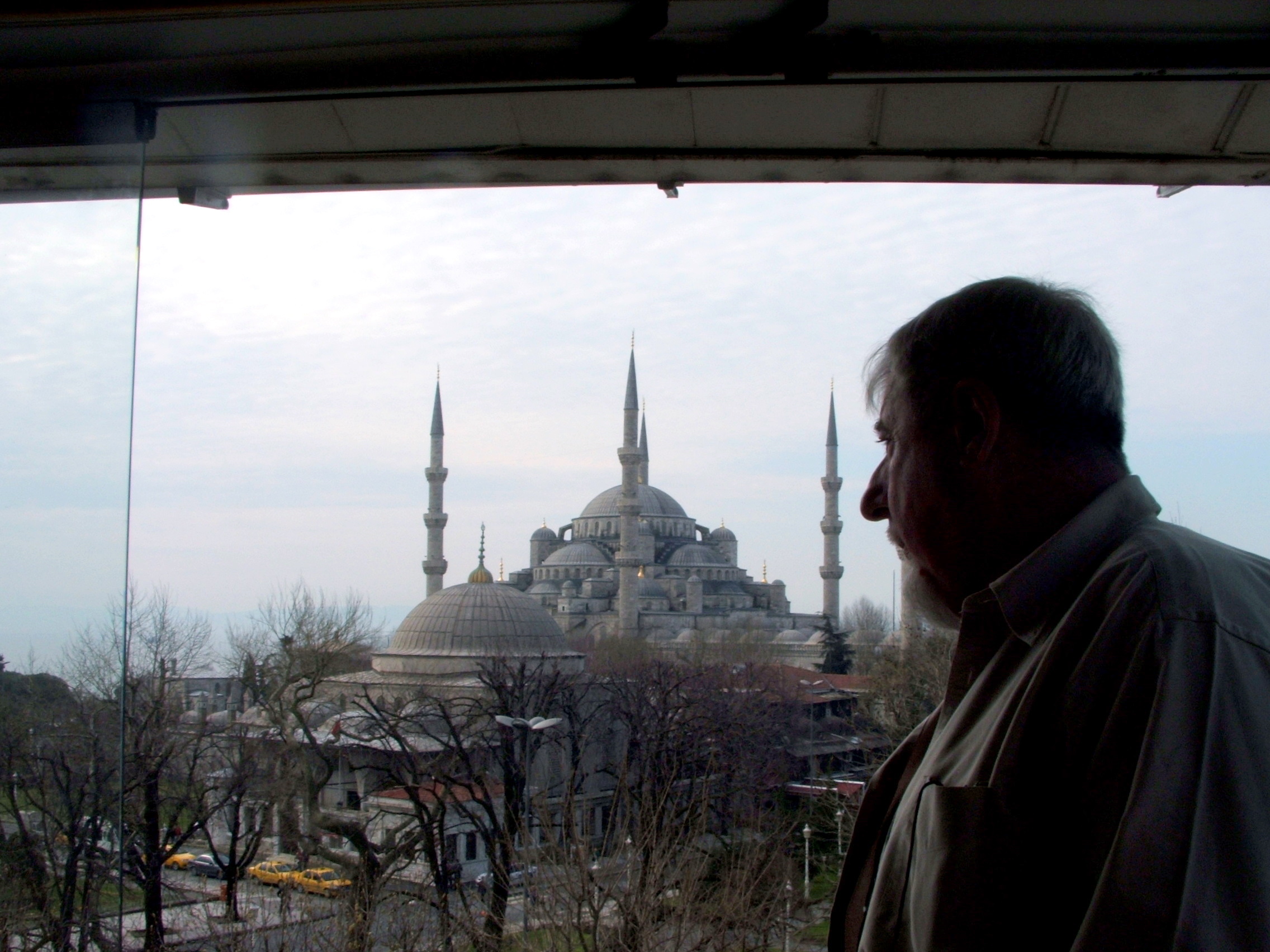 Carigrad 30Mar2010: Sultan-Ahmetova dzamija sa terase naseg hotela